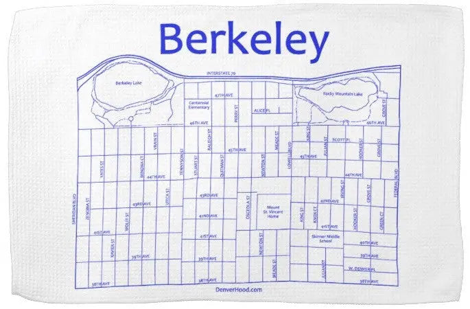 Berkeley Tea Towel DenverHood.com