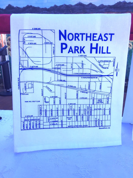 Northeast Park Hill Tea Towel