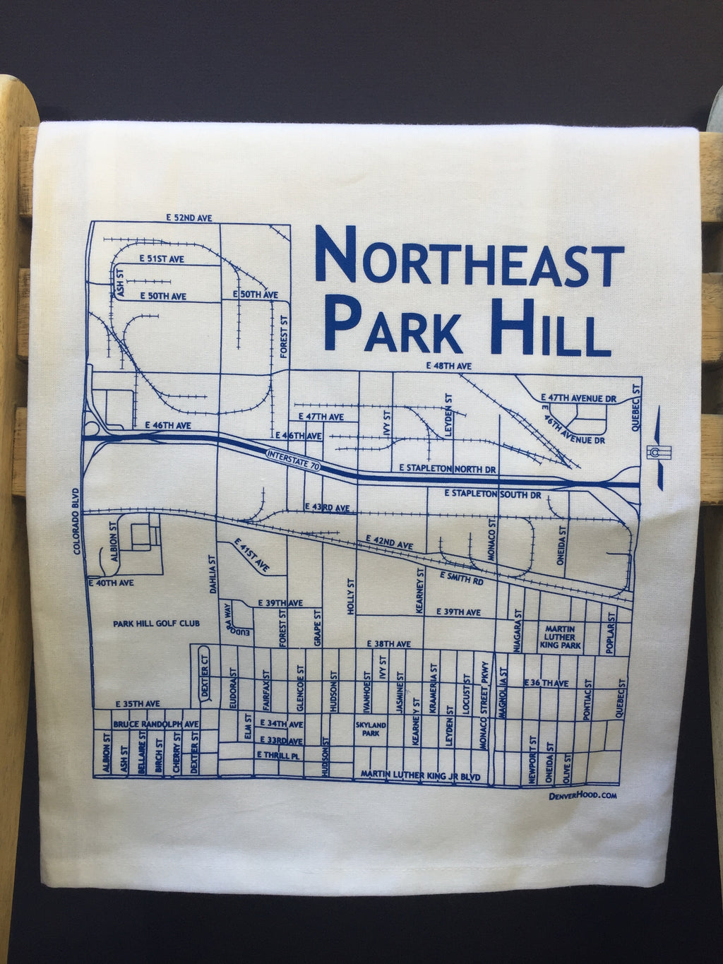 Northeast Park Hill Tea Towel