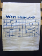 West Highland Tea Towel